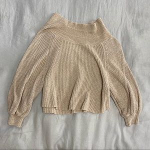 Free People Off the Shoulder Sweater